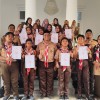 11 Anggota Pramuka SMPN 1 Rangkasbitung Resmi Disematkan sebagai Pramuka Garuda di Pendopo Kabupaten Lebak