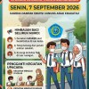 Upacara Bendera Ditiadakan, SMPN 1 Rangkasbitung Imbau Siswa Waspadai Dampak Erupsi Gunung Anak Krakatau