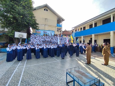 Pengukuhan Pengurus OSIS 2024-2025
